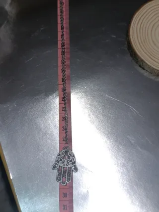 Colgante Mano de Fátima Acero