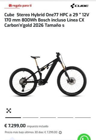 Bicicleta Eléctrica Talla L