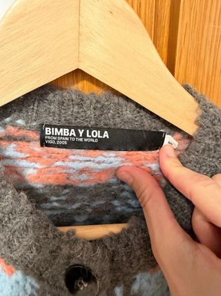 Cárdigan estampado de Bimba y Lola