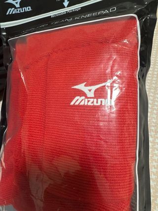 Rodilleras Mizuno Rojas Talla S