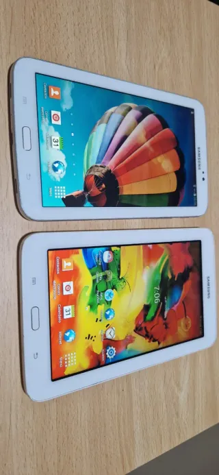 2 Tablets Samsung Blancas