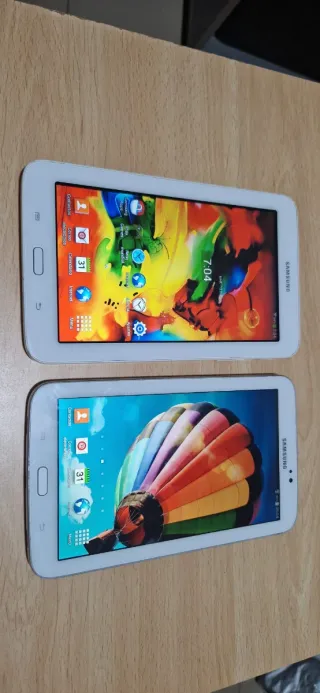 2 Tablets Samsung Blancas