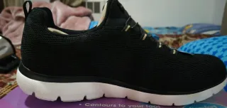 Scarpe Skechers Donna Nero Oro