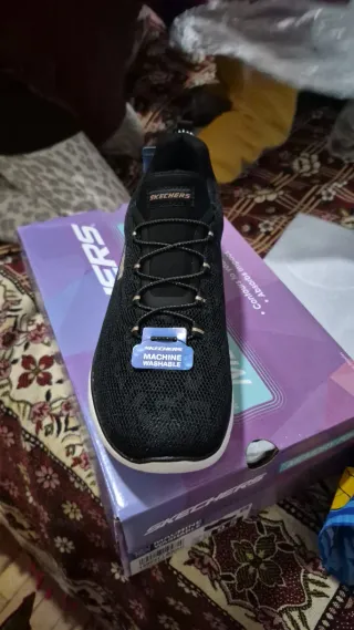 Scarpe Skechers Donna Nero Oro