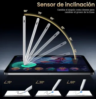 Lápiz Stylus Carga Rápida iPad 2018-2025