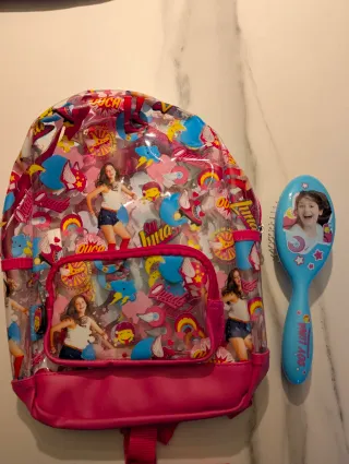 Zainetto Soy Luna trasparente + spazzola