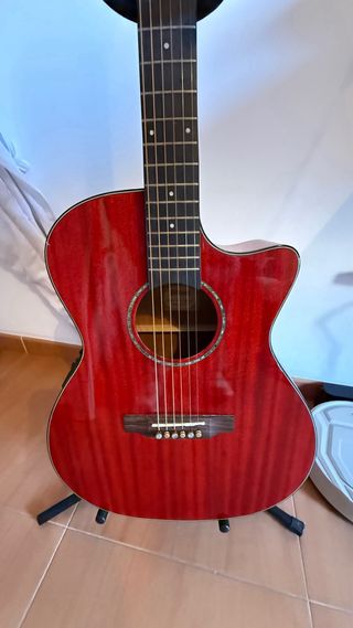 Guitarra Acústica Sinner Roja