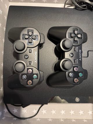 Playstation 3 Sony Negra + Juegos