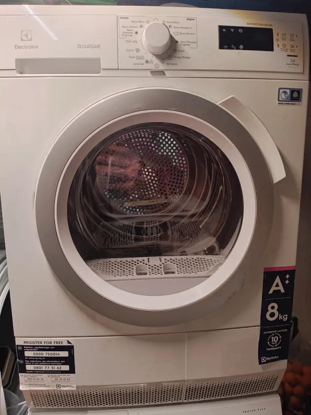 Secadora Electrolux DELICATECARE 8kg