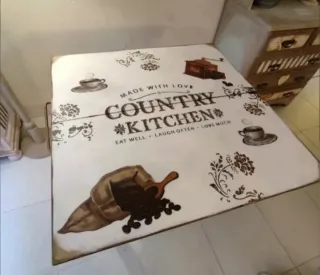 Tavolo da Cucina Pieghevole Vintage