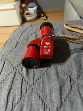 Binocolo tascabile rosso 5x25