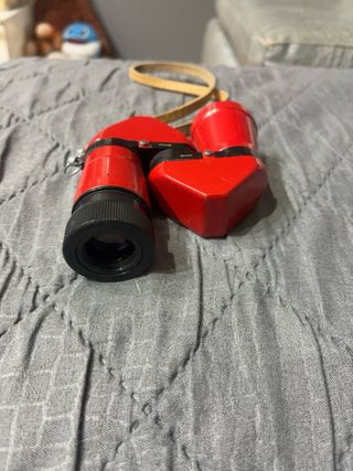 Binocolo tascabile rosso 5x25