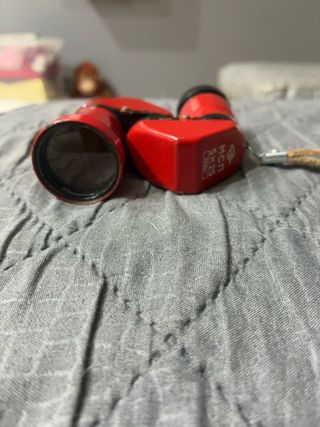Binocolo tascabile rosso 5x25
