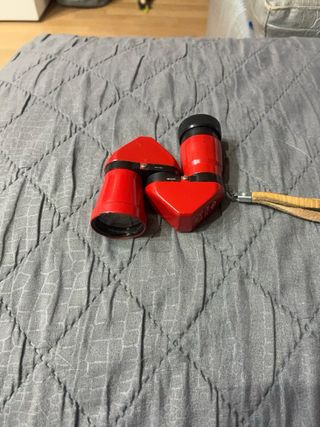 Binocolo tascabile rosso 5x25