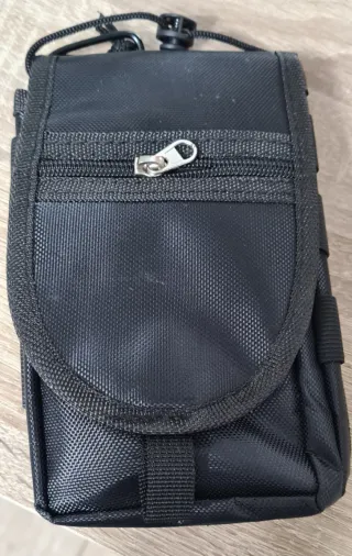 Bolso Táctico Movil/Smartphone y Bolígrafos Negro