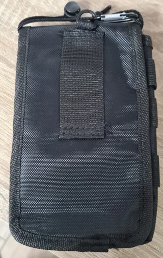 Bolso Táctico Movil/Smartphone y Bolígrafos Negro
