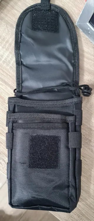 Bolso Táctico Movil/Smartphone y Bolígrafos Negro