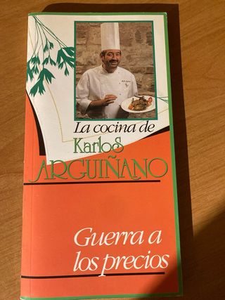 Lote libros karlos arguiñano