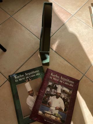 Lote libros karlos arguiñano