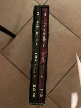 Lote libros karlos arguiñano