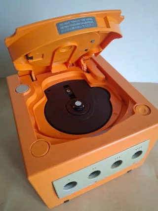 Consola Nintendo GameCube Naranja Japonesa