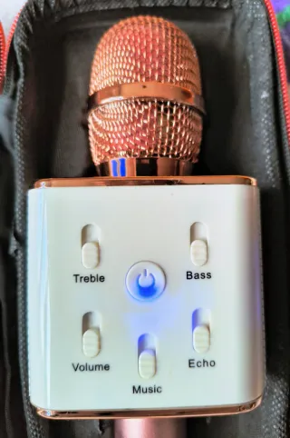 Micrófono Karaoke Inalámbrico con Altavoz