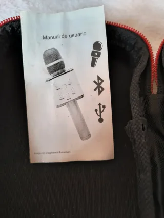 Micrófono Karaoke Inalámbrico con Altavoz