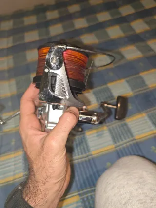 Pareja de carretes de pesca Shimano xsc