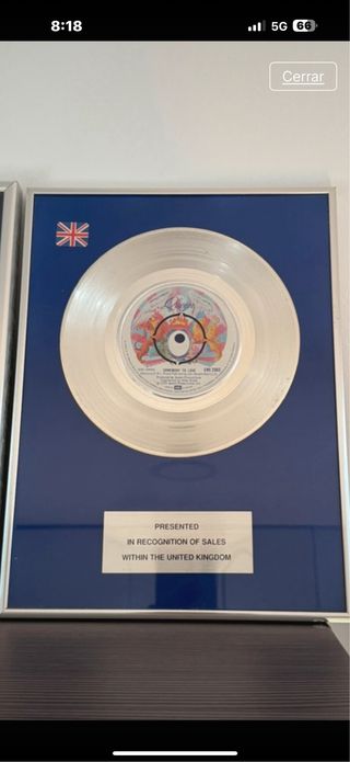Queen, single platino de “Somebody To Love..”
