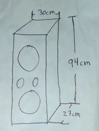 Torre de Sonido POSS 400W Bluetooth