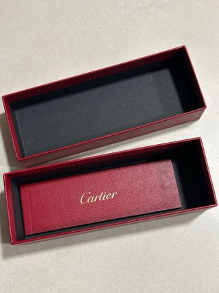 Caja para gafas Cartier Roja