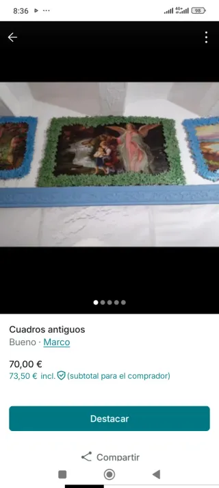 Cuadros religiosos antiguos