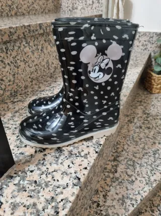 Botas de agua niña Minnie