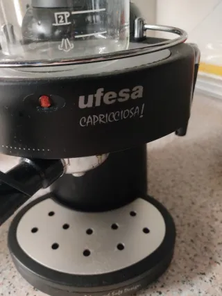 Cafetera Ufesa Capricciosa Negra