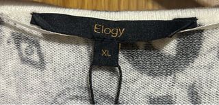 Jersey escote pico estampado paisley talla XL