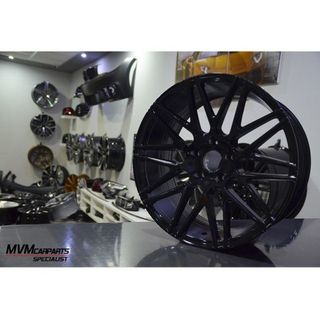 Juego de 4 Llantas 19 WRATH WF3 Black 5X120