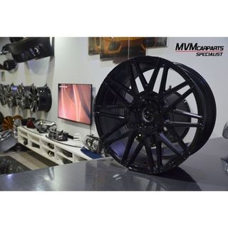 Juego de 4 Llantas 19 WRATH WF3 Black 5X120