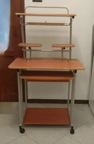 Scrivania porta stampante