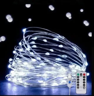 2 Guirnaldas LED USB 20M 200 Luces