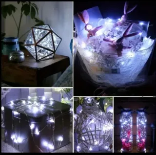 2 Guirnaldas LED USB 20M 200 Luces