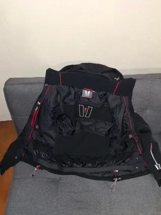 Tuta sci completa Vuarnet nera