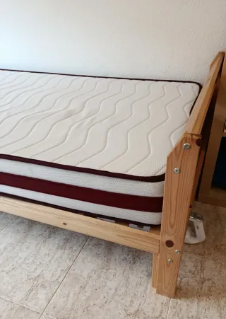 Cama y colchón