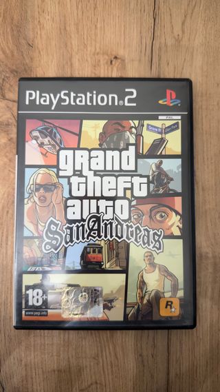Grand Theft Auto San Andreas PS2