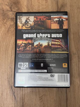 Grand Theft Auto San Andreas PS2