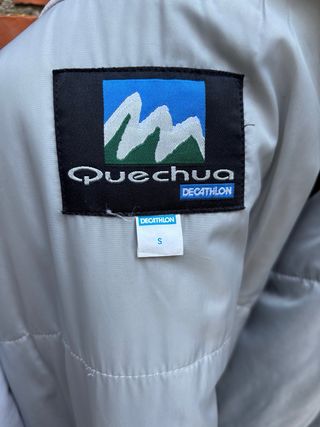 Anorak esquí amarillo y negro