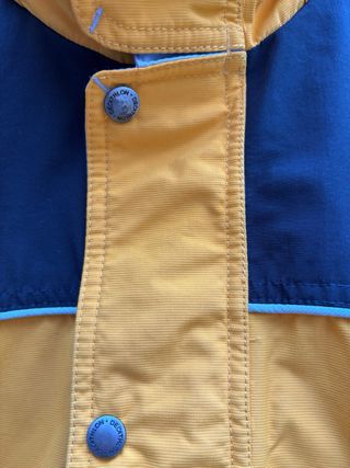 Anorak esquí amarillo y negro