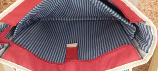 Mochila Pepe Jeans rosa + estuche