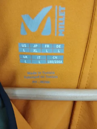 Chaqueta térmica de Millet. Modelo XCS Men.