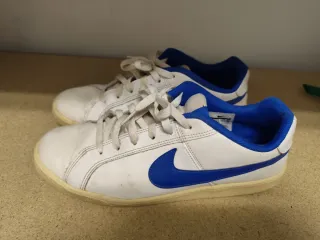 Zapatillas Nike Blancas y Azules