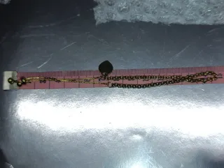 Pulsera Acero Dorado Corazón